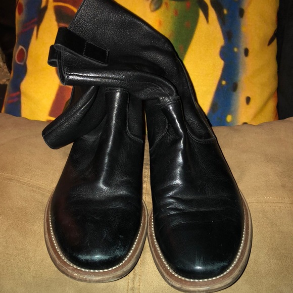 cole haan nike air black boots